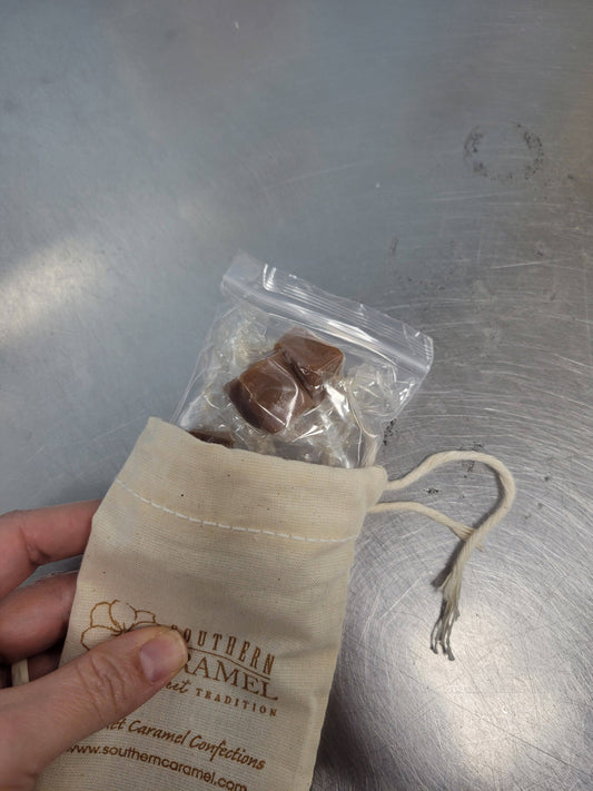 Gift Bag Sea Salted Caramel – Small Reusable Cotton Bag Le Sage May