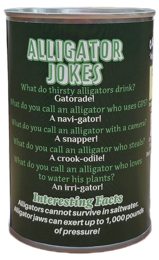 Alligator In A Can | Pop Top Plushy