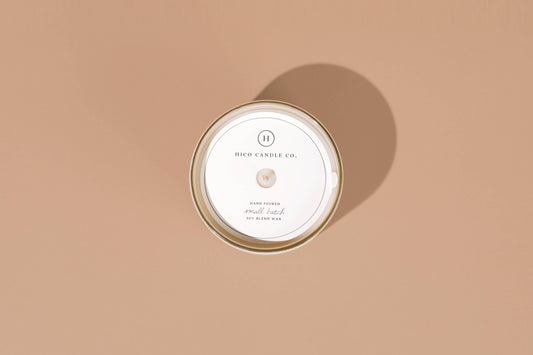 Candle Bali Blue Scented - Citrus Sea Floral, 8 Oz, Faith-Based Gift