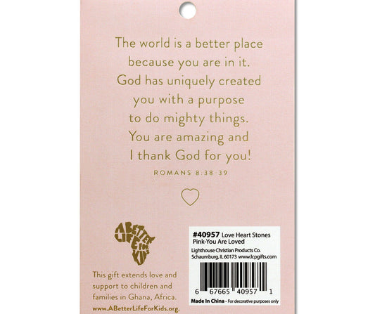 Heart Card You Are Love Faith Based Gift For Her