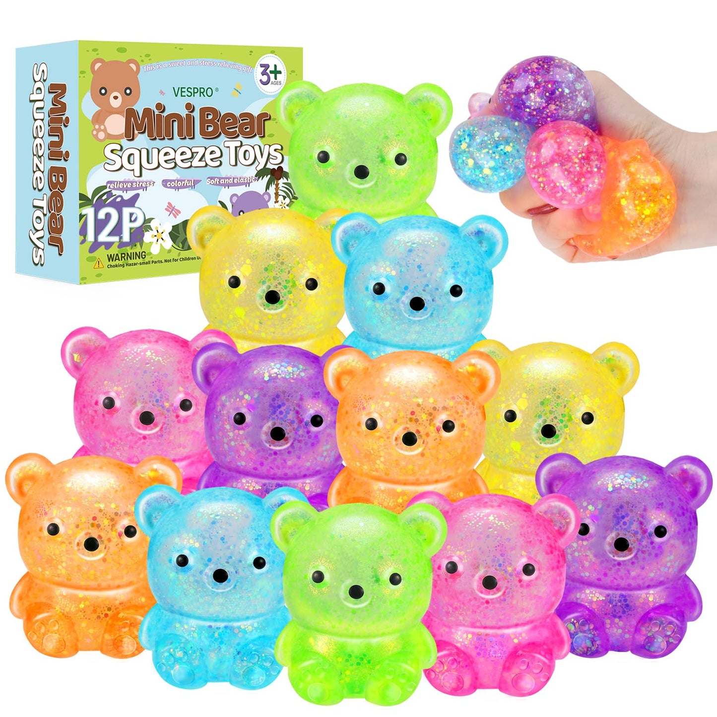 Mini Squishy Bears
