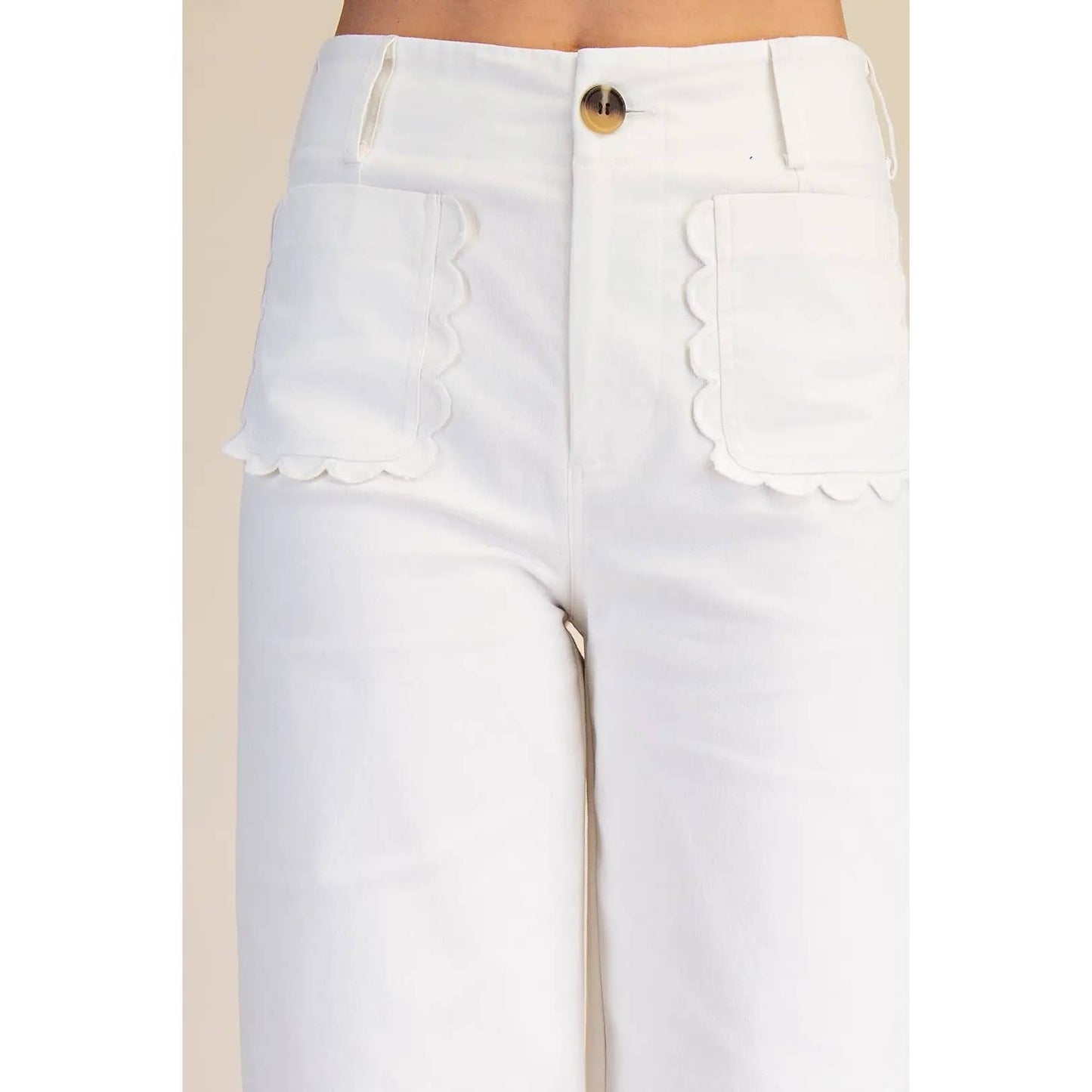 Pants Cropped Wide Leg Colette Style Cotton Blend Modest Fashion Faith Based