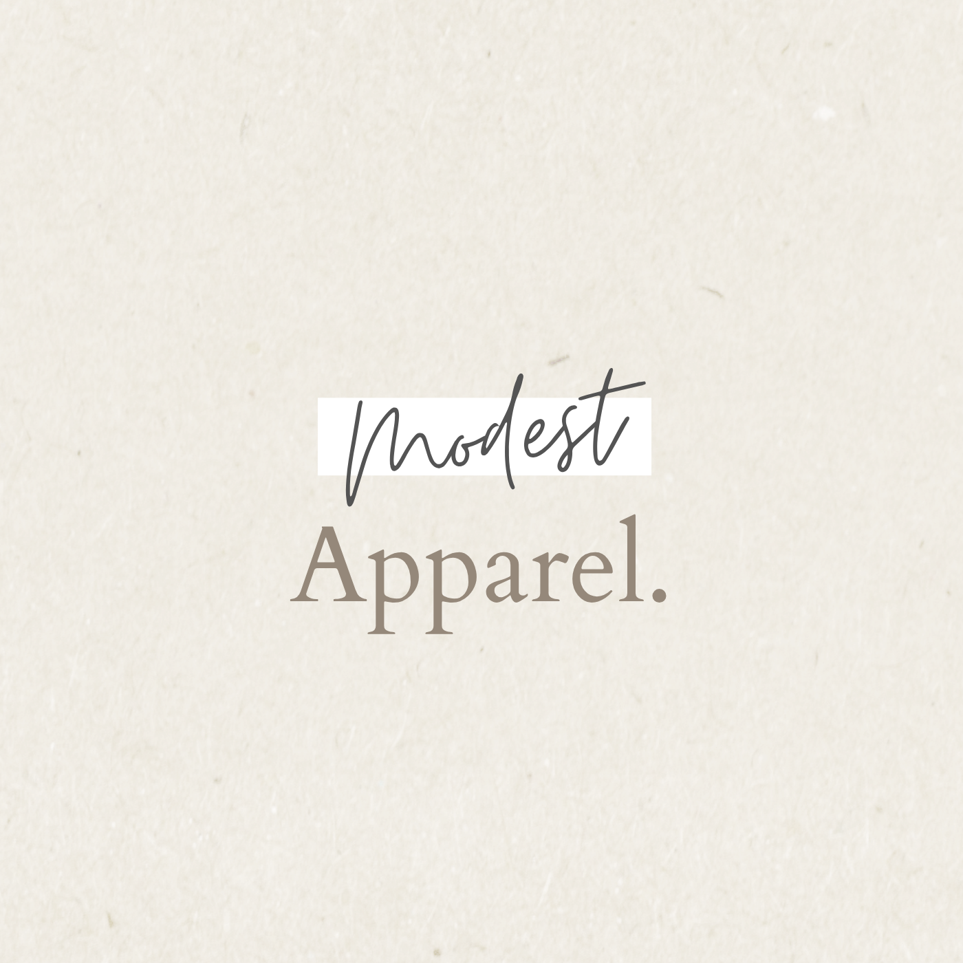 Modest Apparel