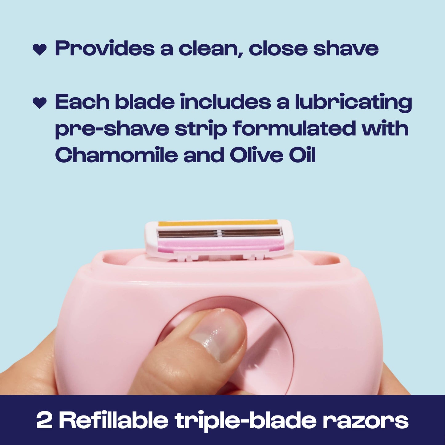 Razor Portable All In One On The Go Pink Travel Accessory For Gentle Care