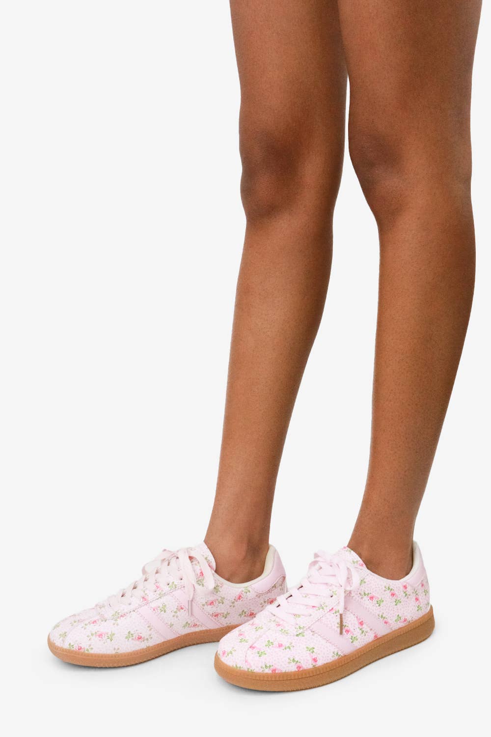 Sneakers Floral Pink - Cute, Comfy, Hot Seller