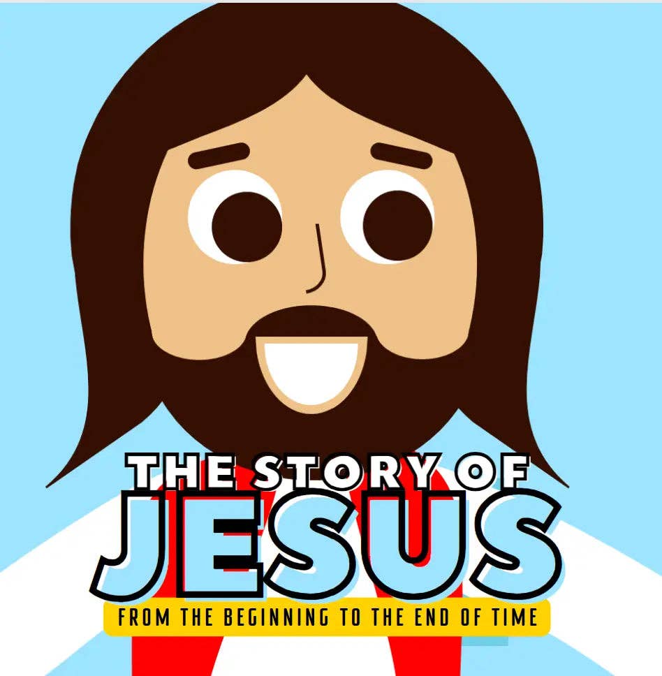 Kids Bible Story Book | Full Color Illustrations | The Story Of Jesus | Paperback