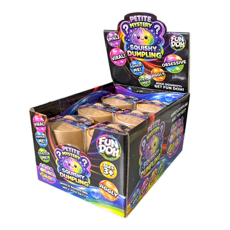 Tiny Dumpling, Big Mood: FunDoh Squishy Mystery Toy 2.5 Inch