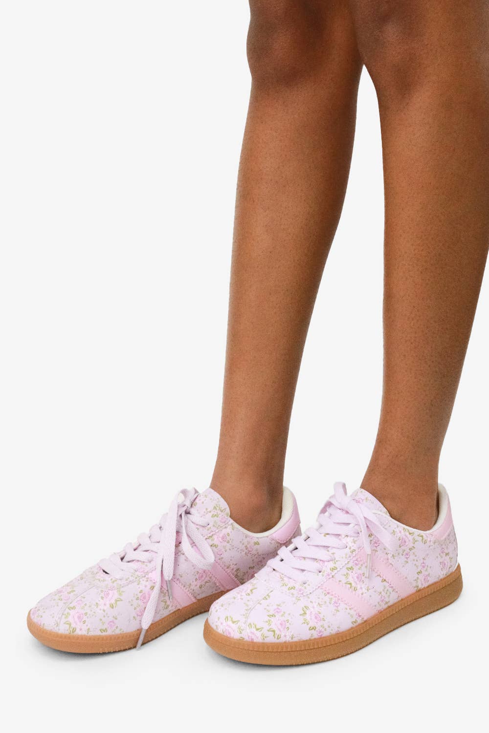Sneakers Floral Pink - Cute, Comfy, Hot Seller
