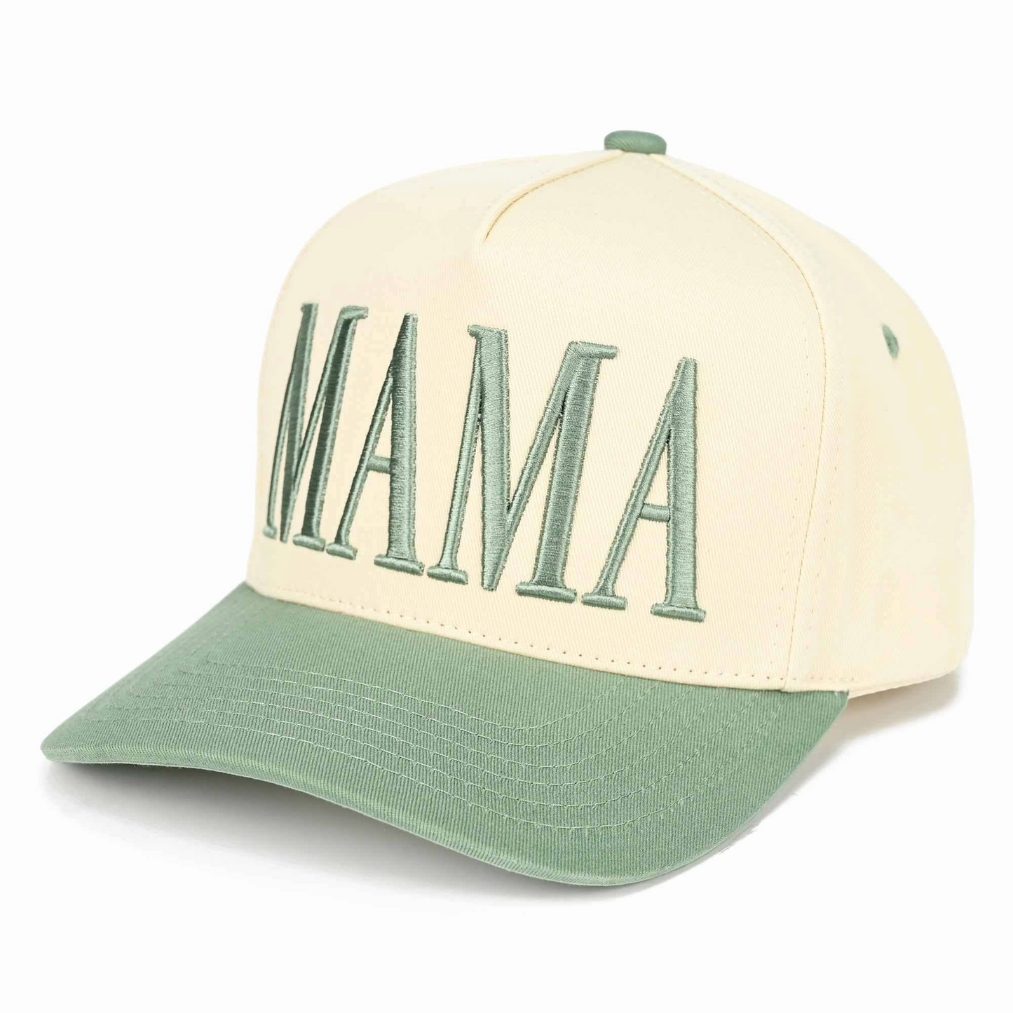 MAMA Trucker Hat With Puff Embroidery