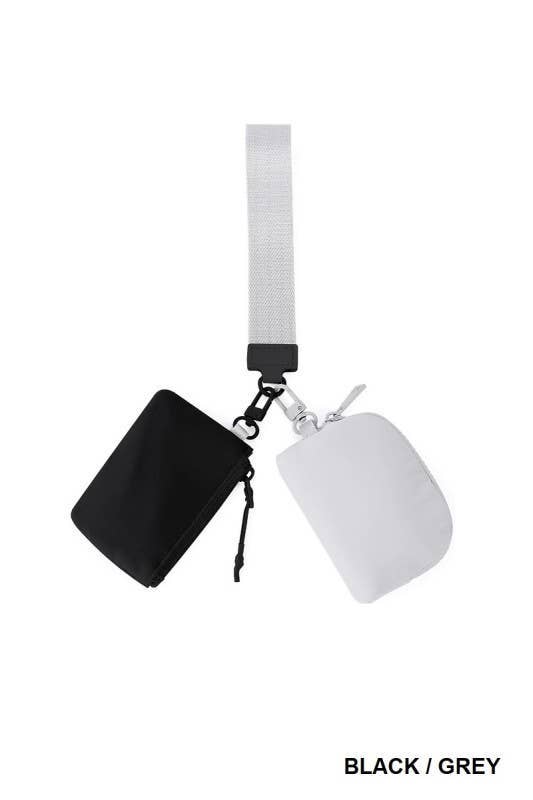 Wristlet Keychain Wallet With Dual Pouches Modest Fashion And Christian Gifts