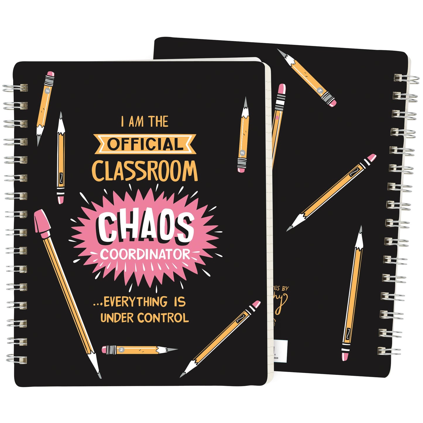 Spiral Notebook, Classroom Chaos Coordinator Gift For Her, Faith Based