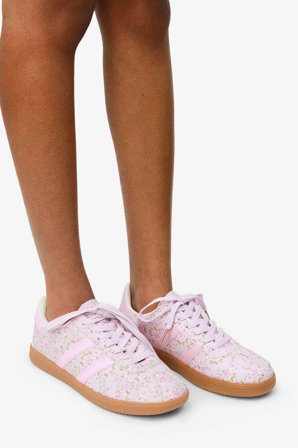 Sneakers Floral Pink - Cute, Comfy, Hot Seller