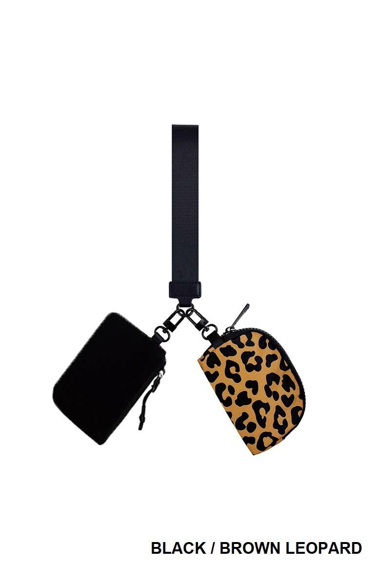 Wristlet Keychain Wallet With Dual Pouches Modest Fashion And Christian Gifts