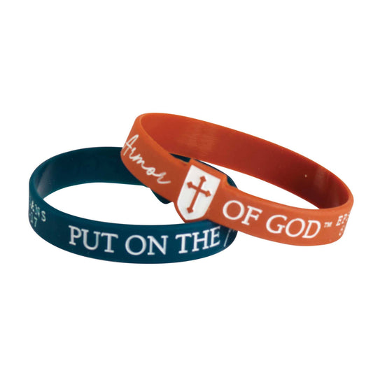 Le Sage May Armor Of God Silicone Bracelet - Faith-Based Jewelry For Women