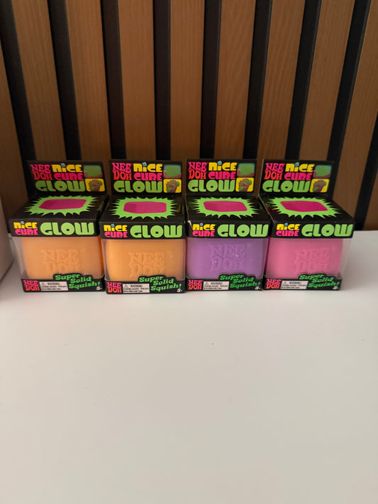 Nee Doh Nice Glow Cube | Random Color