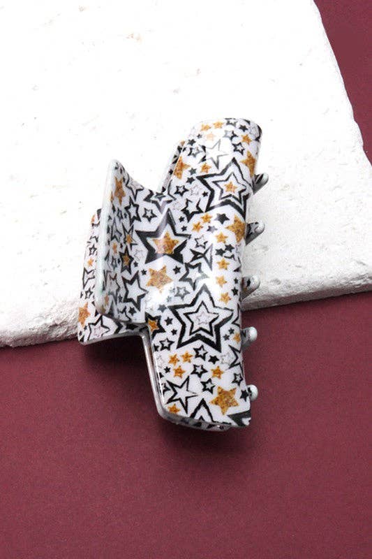 Hair Claw Clips French Retro Style Soft Grip Timeless Accessory