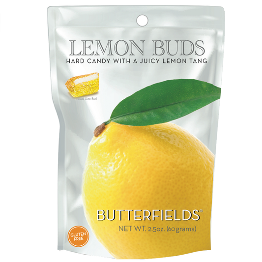 Lemon Buds – Butterfields Hard Candy With A Juicy Lemon Tang