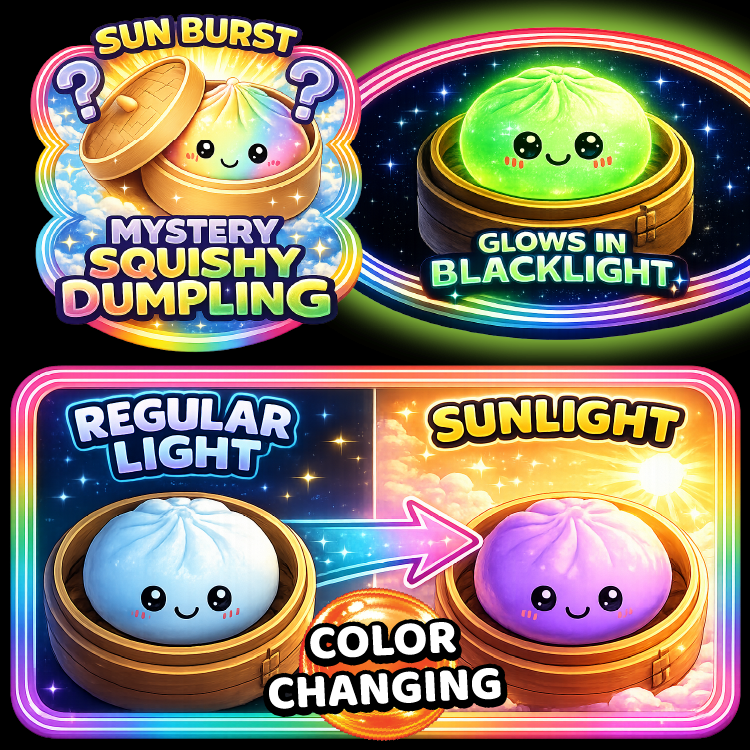 Steamed Up Stress Color Changing Dumpling Squishy Toy To The Rescue