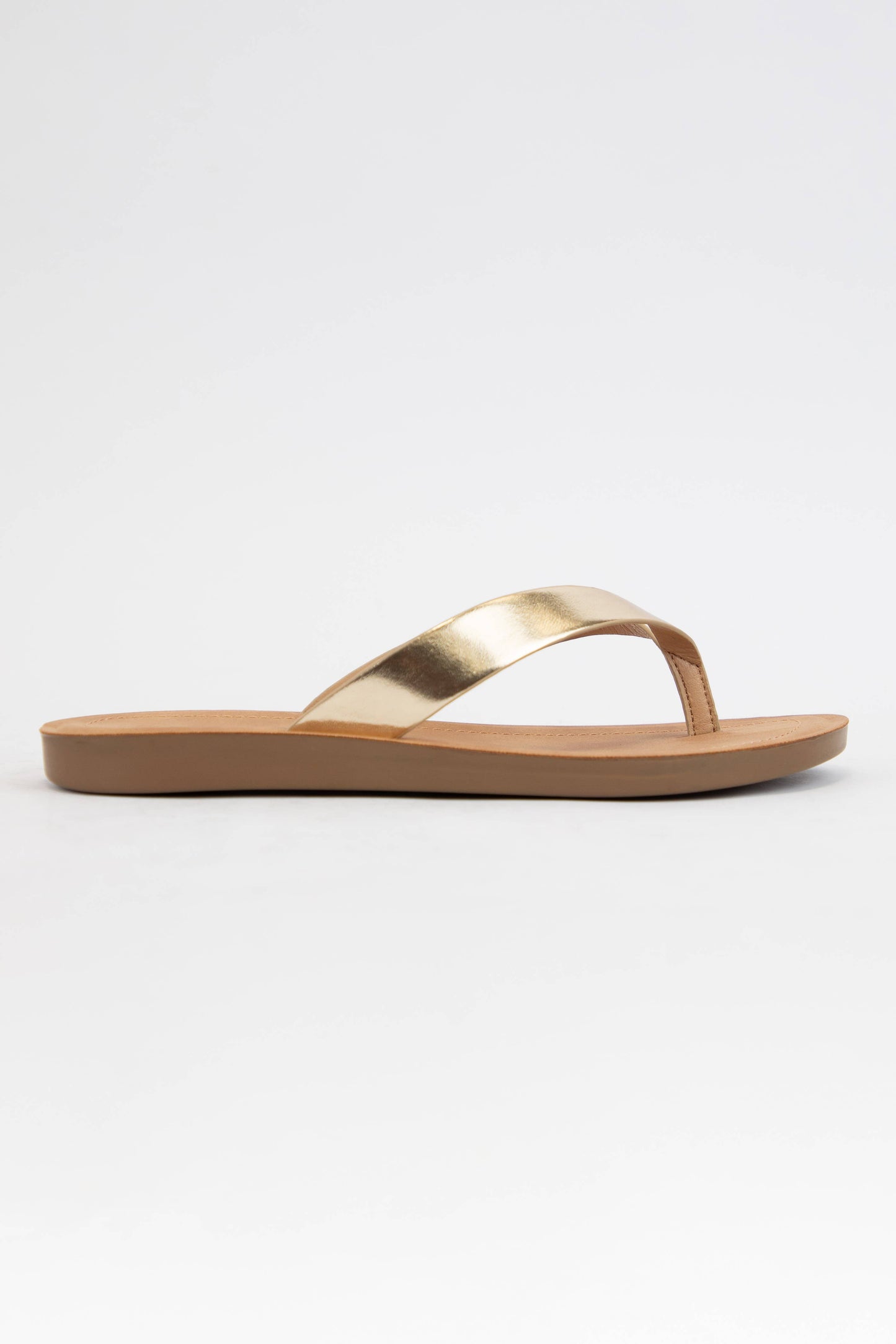 Thong Slide Sandal With Comfortable Sole | Nubuck Leather