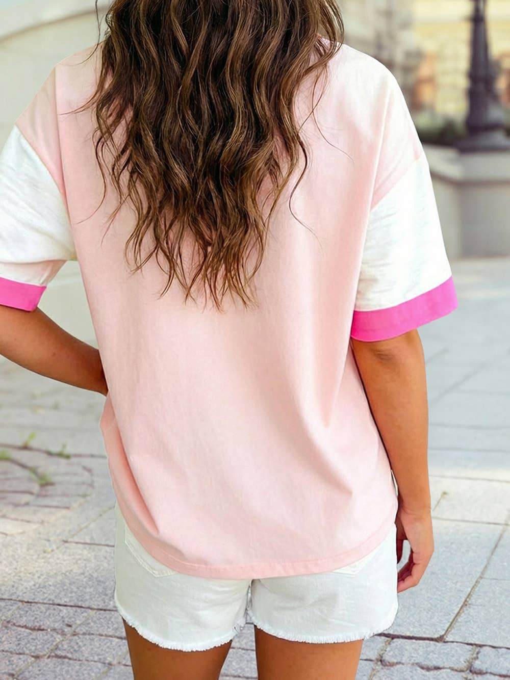 Crochet Ribbon Top With Embroidered Bow