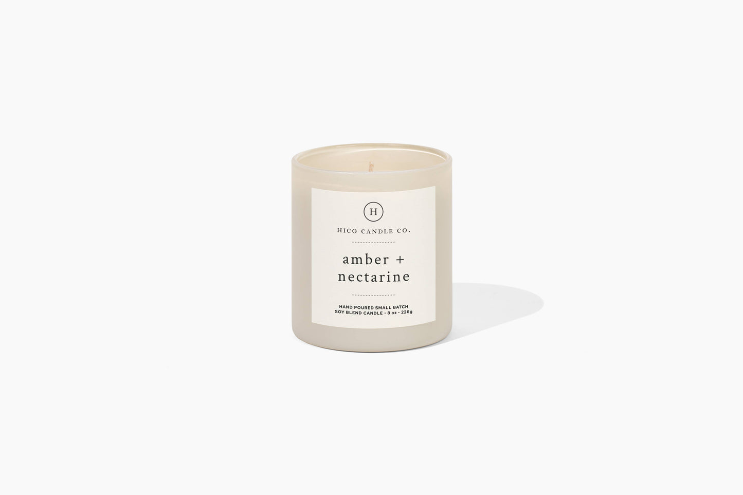 Candle Amber Nectarine Scented With Floral For Her Modest Faith Based Gifts