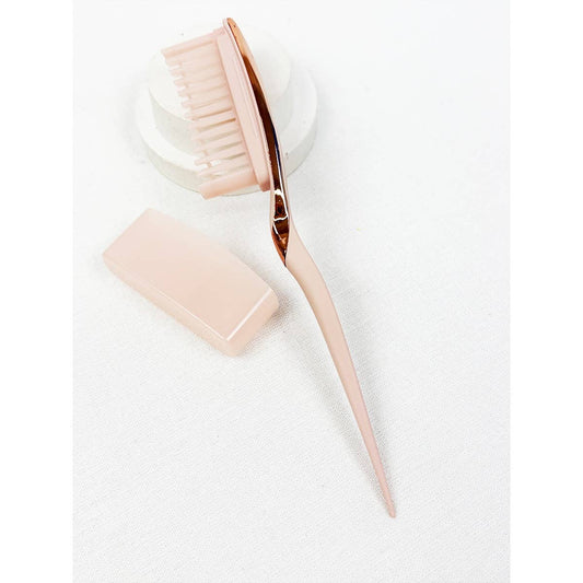 Volume Hair Brush With Tail Handle Back Combing For All Hair Types