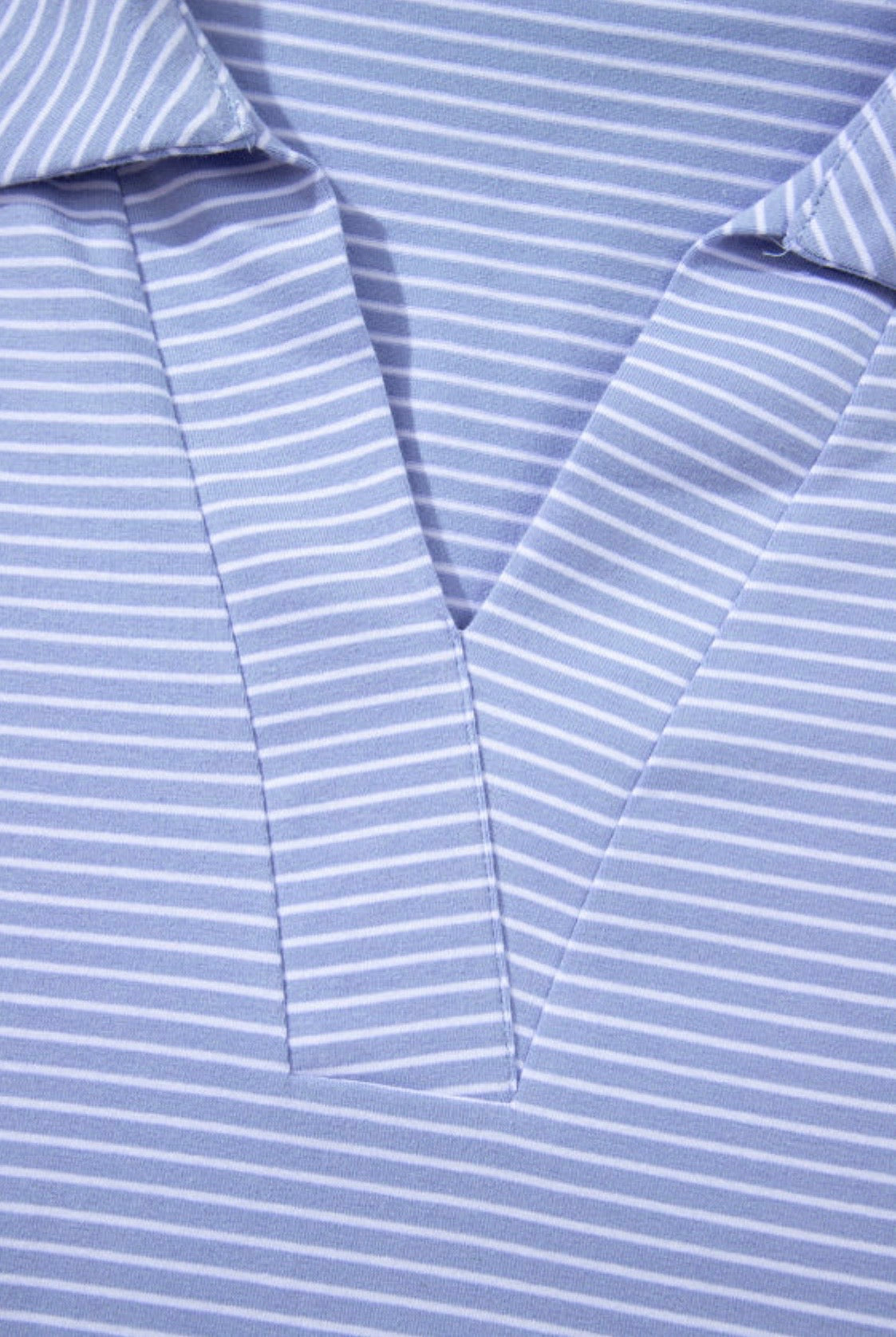 Two Piece Set Le Sage May Modest Boxy Top Elastic Shorts Blue Harbor Stripe