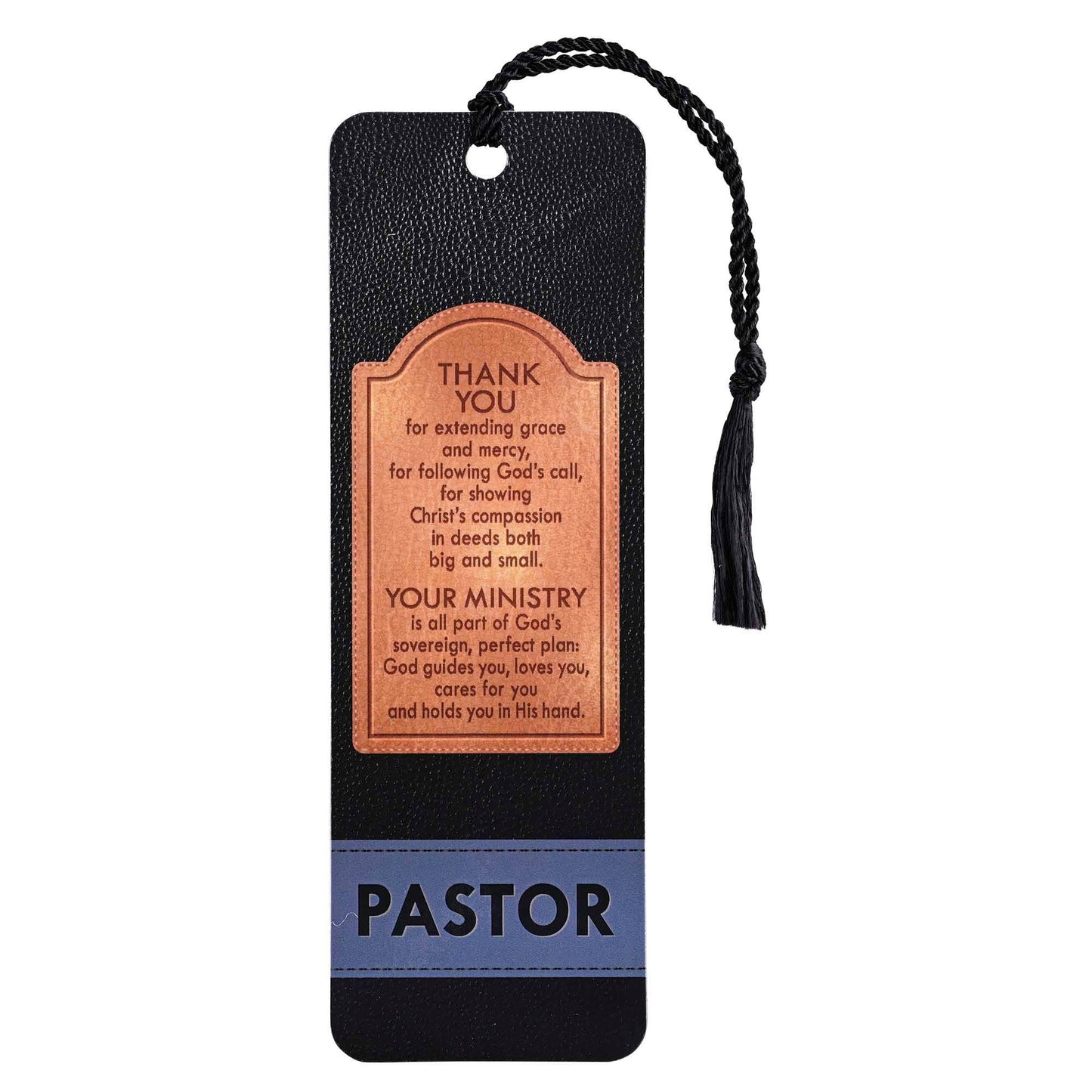 Pastor Tassel Bookmark - Faith-Based Thank You Pastor Gift