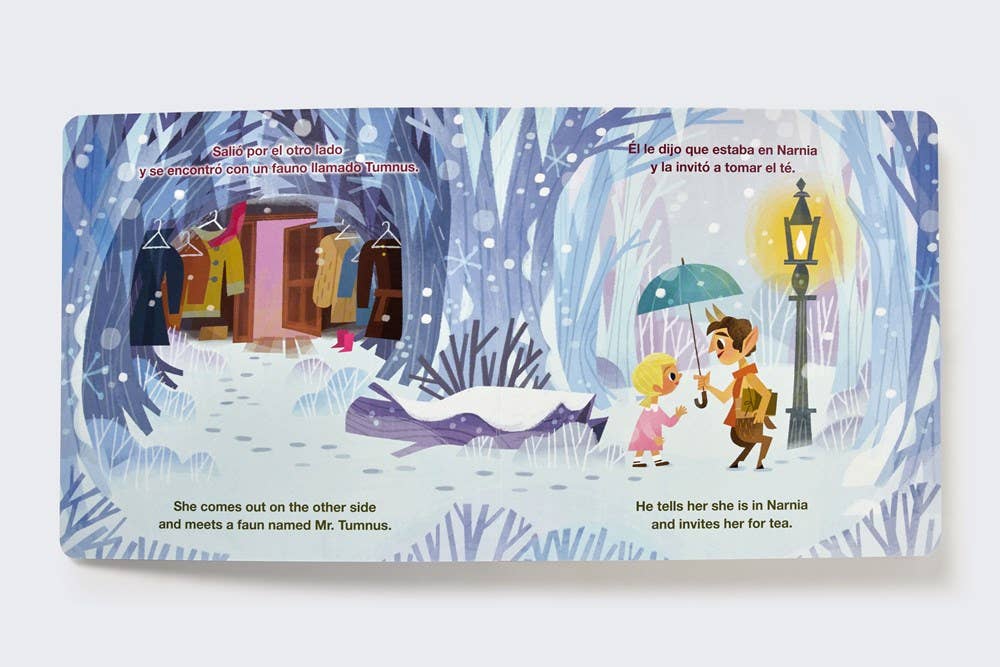 Le Sage May Bilingual Board Book Edition – The Lion, The Witch And The Wardrobe