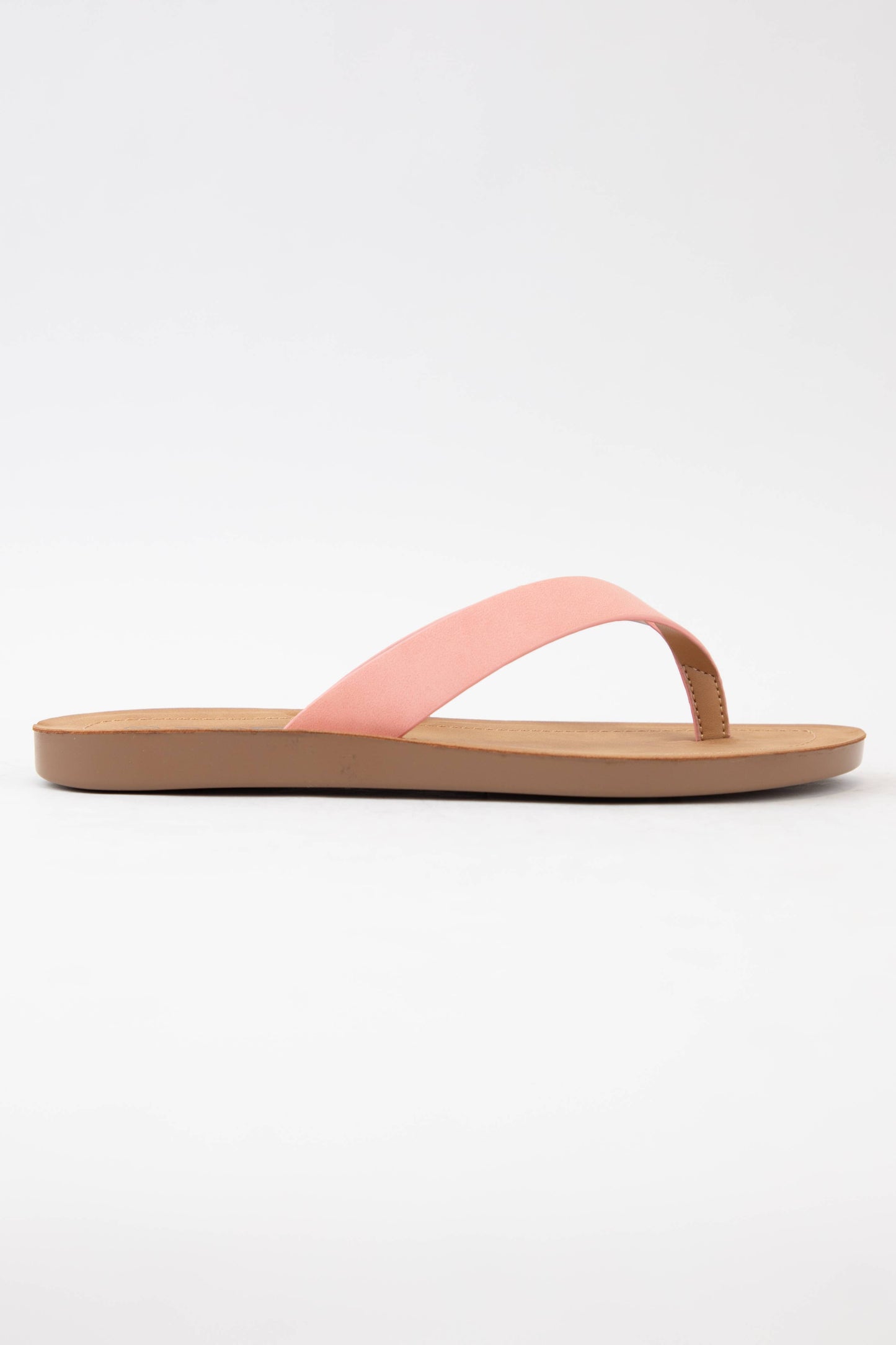 Thong Slide Sandal With Comfortable Sole | Nubuck Leather