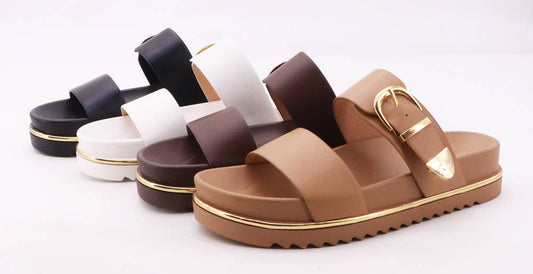 Platform Sandal With Dual Straps Modest Footwear For Women Southern Boutique