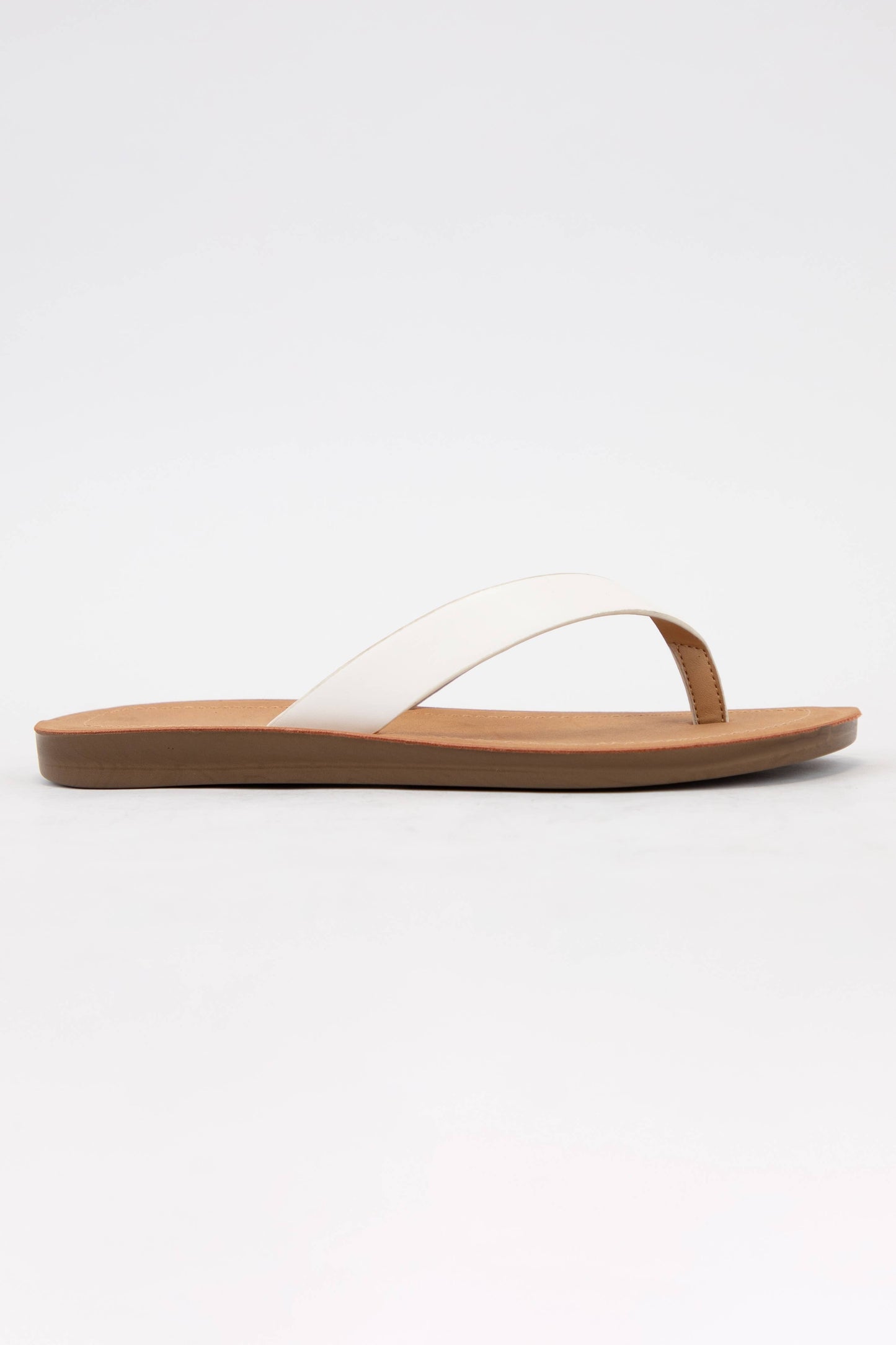 Thong Slide Sandal With Comfortable Sole | Nubuck Leather