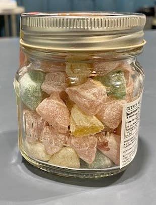 Citrus Buds Mason Jar – Tangy Assorted Citrus Treats