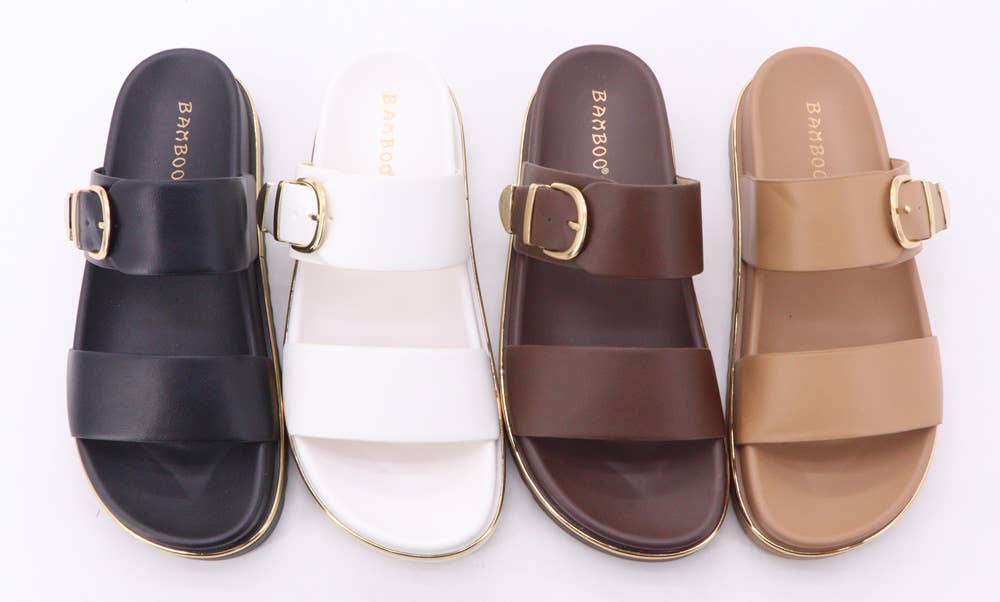 Platform Sandal With Dual Straps Modest Footwear For Women Southern Boutique