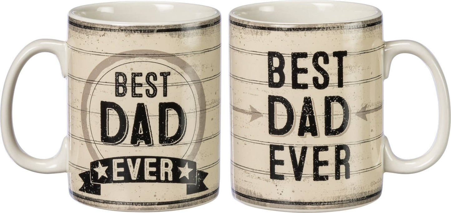 Mug Best Dad Ever Faith Based Gift For Father's Day Coffee Cup