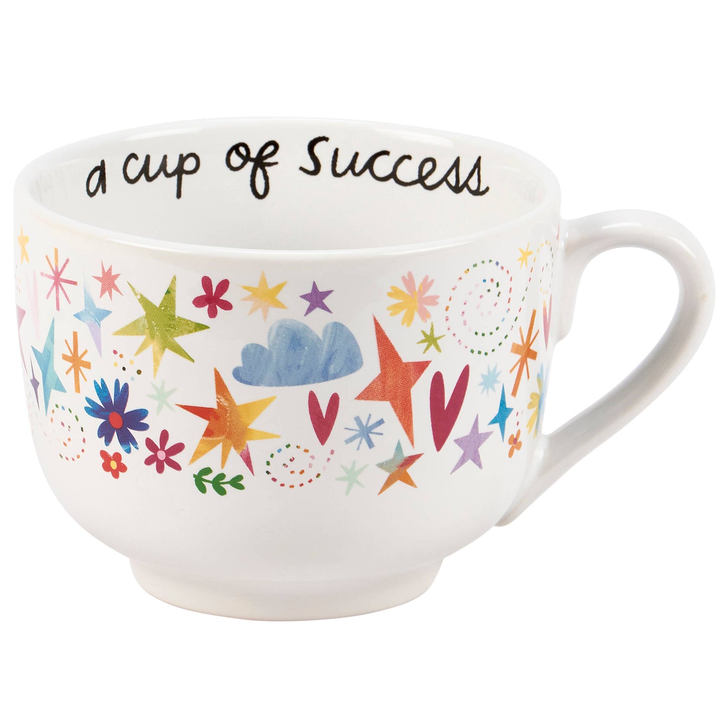 Mug With Floral Wrap Around Design 20 Oz Inspiration And Blooms Collection Gift For Her