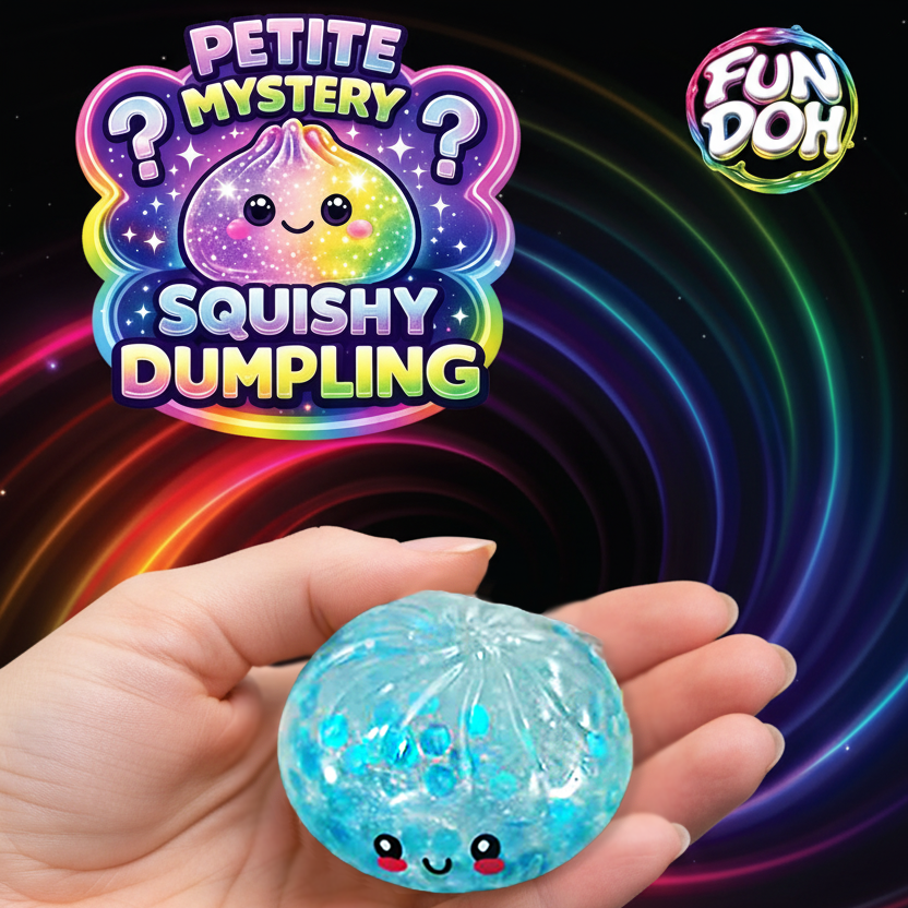 Tiny Dumpling, Big Mood: FunDoh Squishy Mystery Toy 2.5 Inch