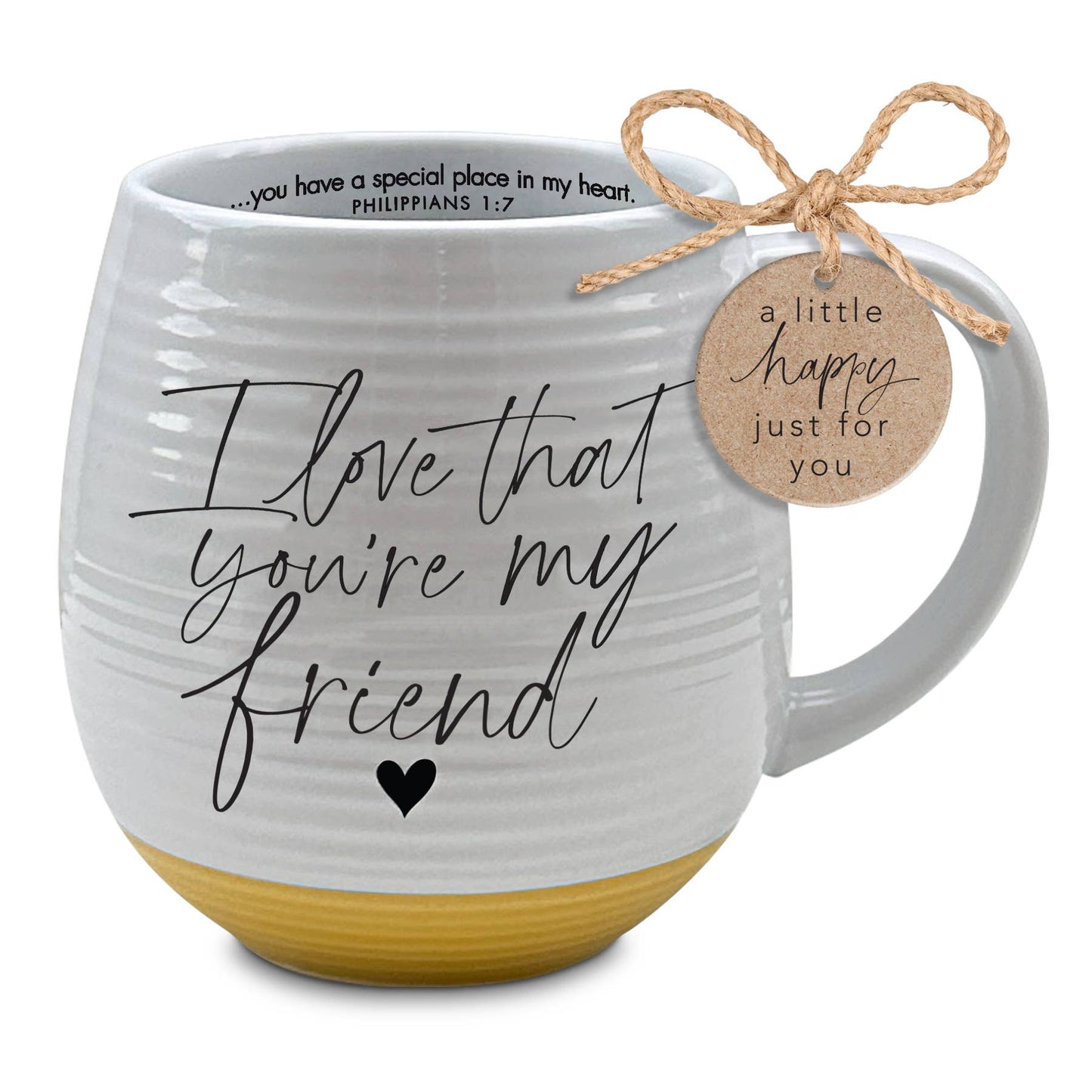 Ceramic Mug I Love That You Are My Friend Faith Based Gift For Her