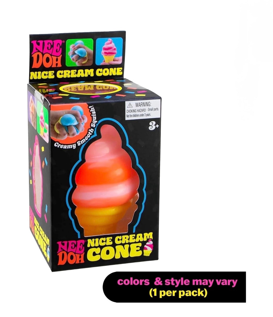 NeeDoh Nice Cream | Assorted Colors | Replica