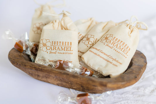 Gift Bag Sea Salted Caramel – Small Reusable Cotton Bag Le Sage May