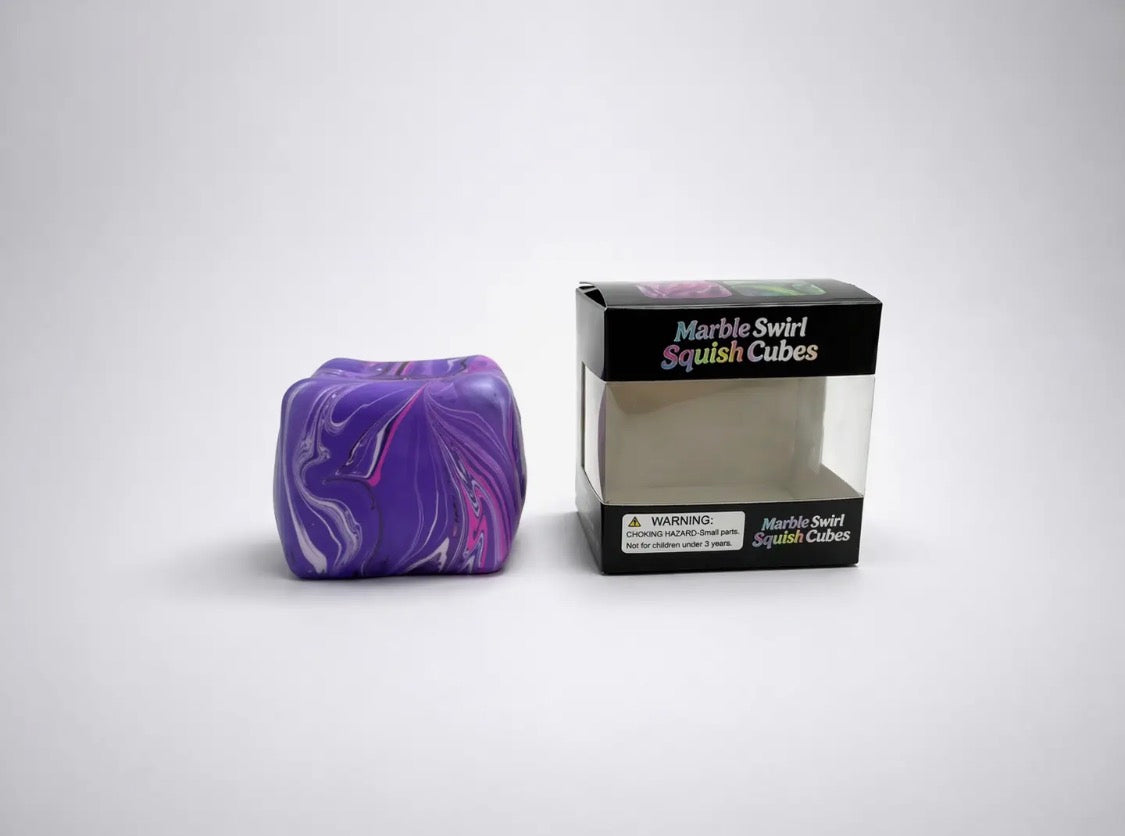 Squishy Cubes | Marble Swirl