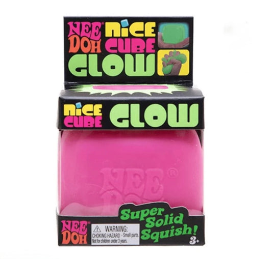 Nee Doh Nice Glow Cube | Random Color