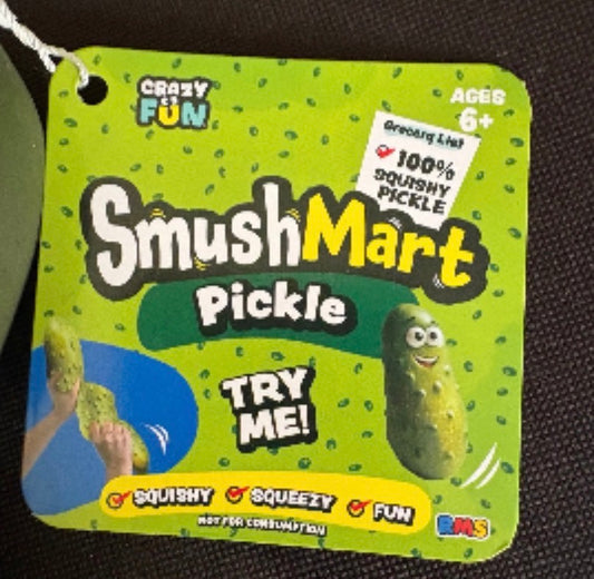 SmushMart Pickle Jumbo Squishy