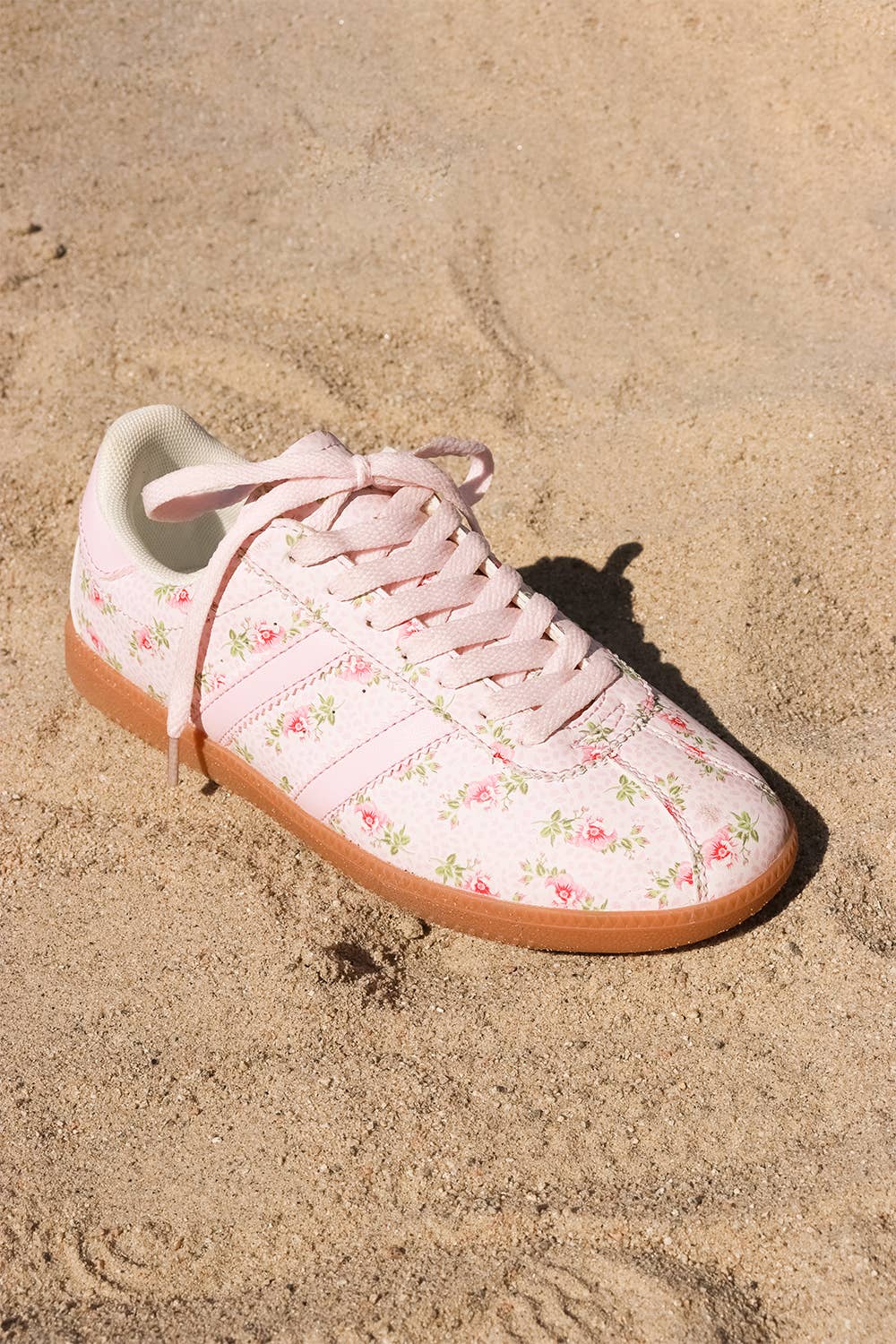 Sneakers Floral Pink - Cute, Comfy, Hot Seller