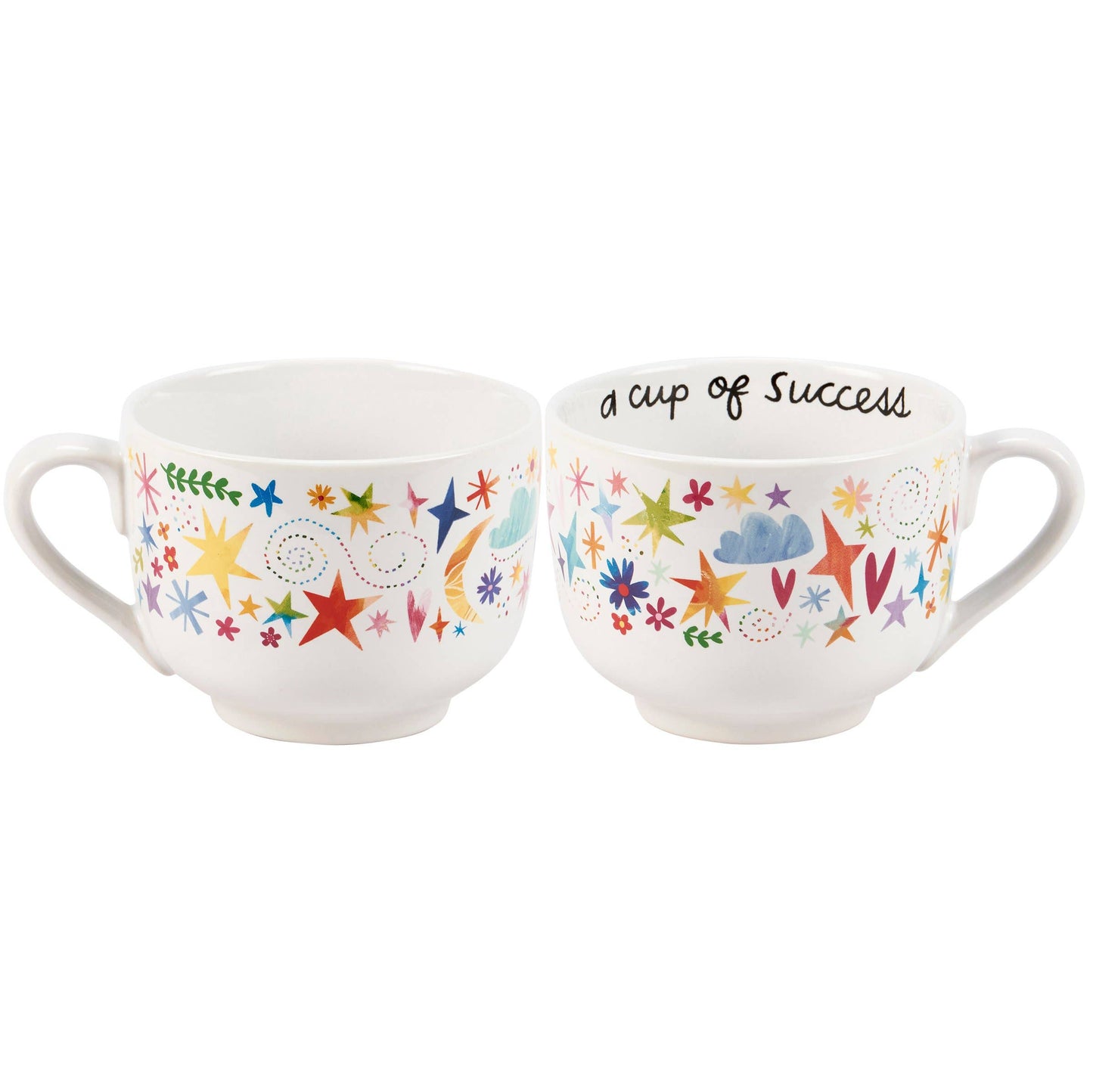 Mug With Floral Wrap Around Design 20 Oz Inspiration And Blooms Collection Gift For Her