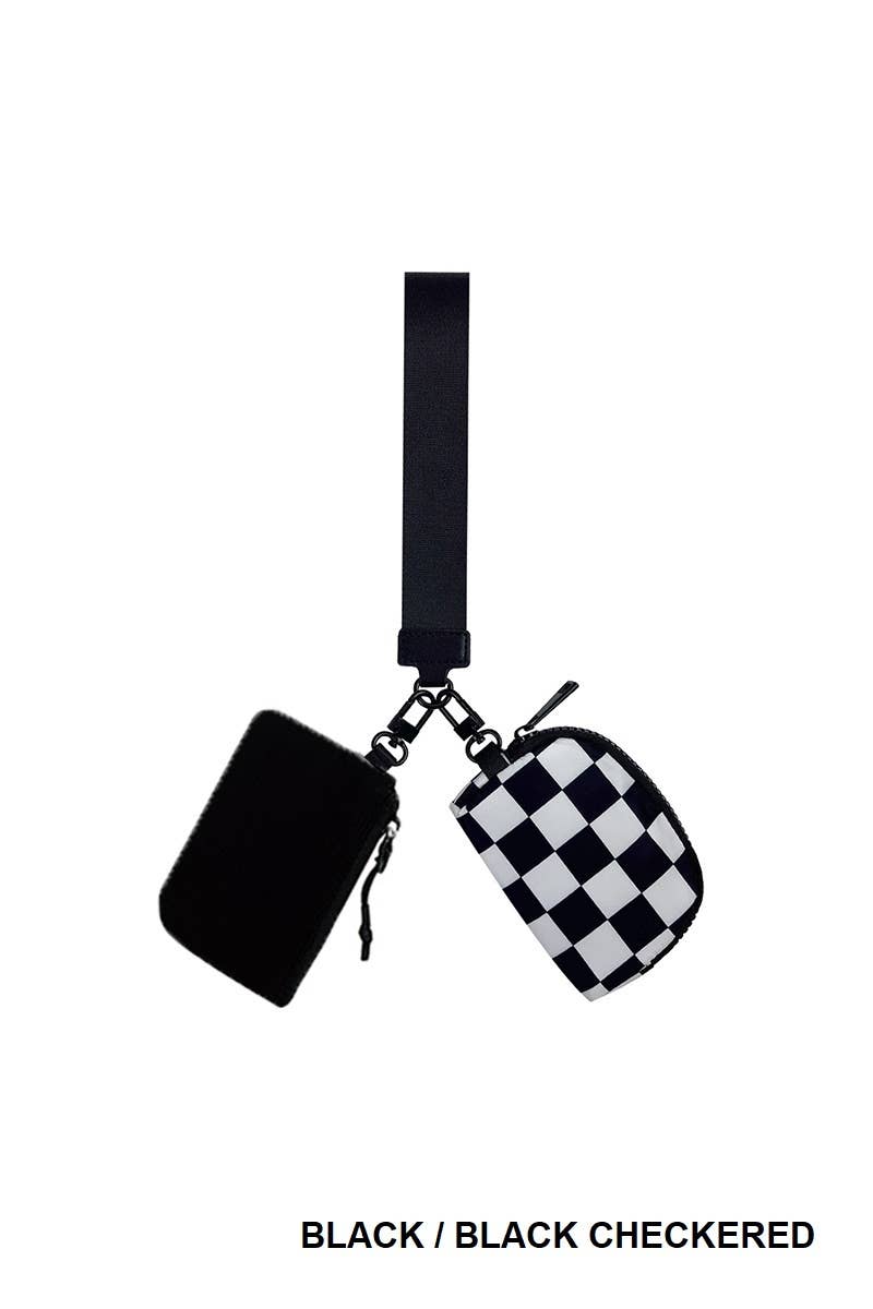 Wristlet Keychain Wallet With Dual Pouches Modest Fashion And Christian Gifts