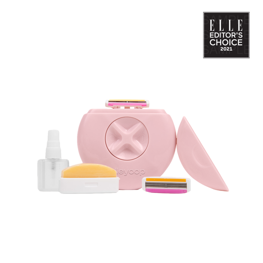 Razor Portable All In One On The Go Pink Travel Accessory For Gentle Care