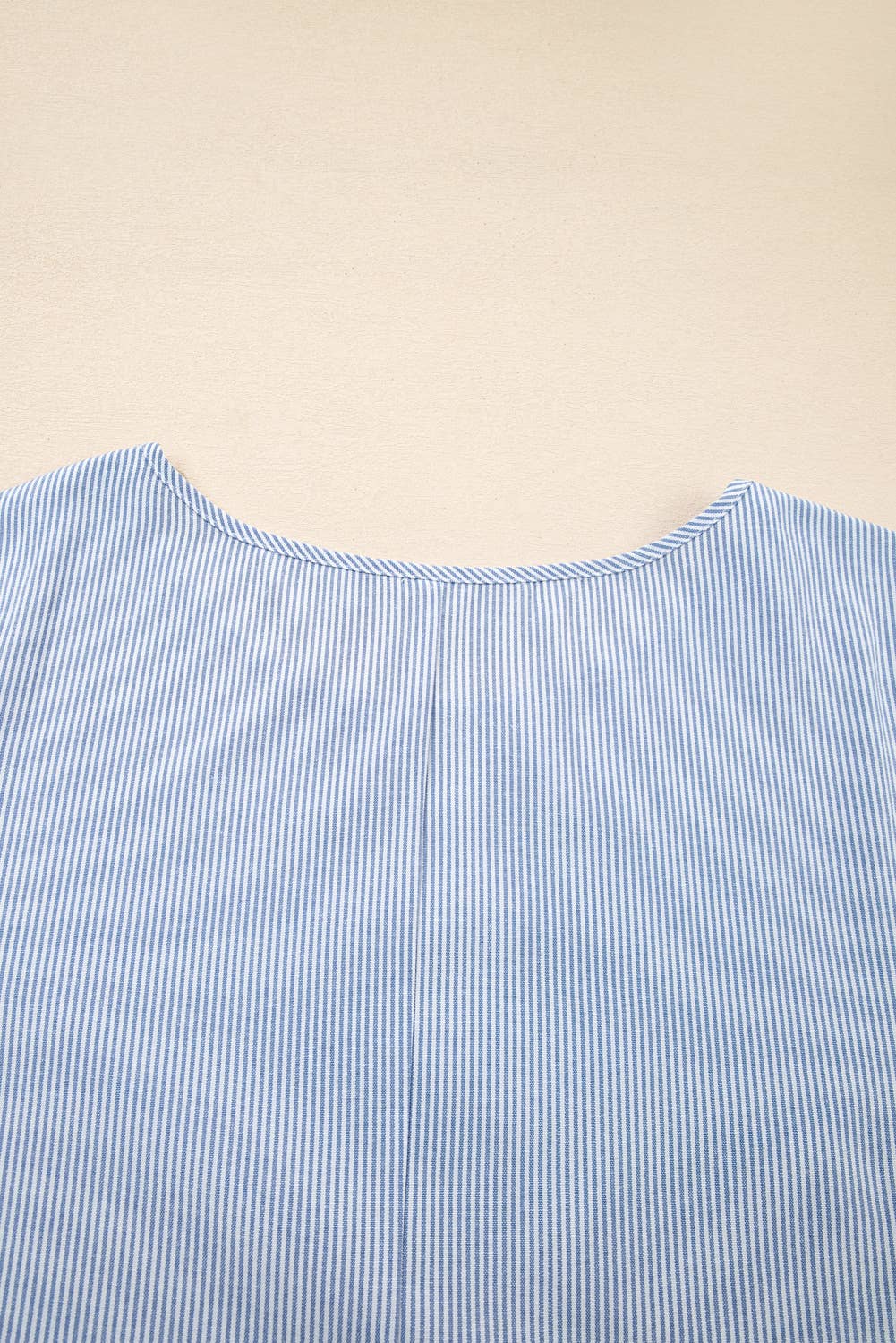 Shift Dress With Stripe Crisscross Lace Patch S-3X
