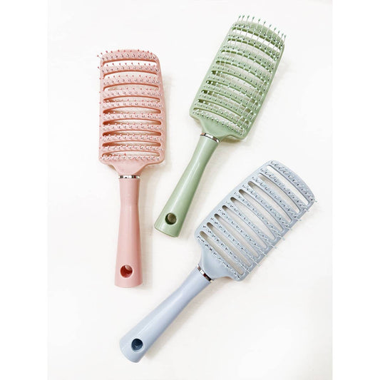 Hair Brush Soft Tone Everyday Graceful Assorted Colors For Gentl