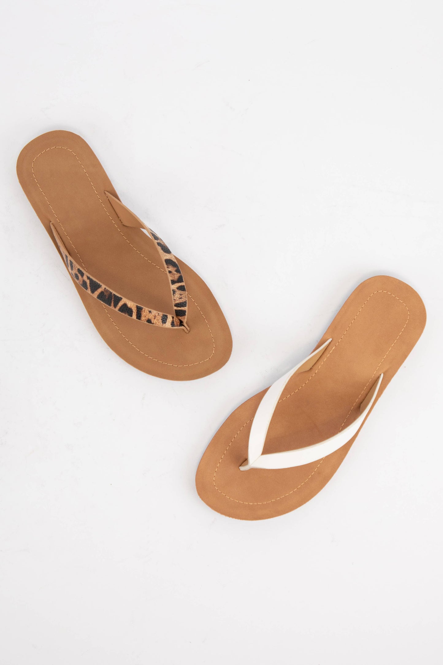Thong Slide Sandal With Comfortable Sole | Nubuck Leather